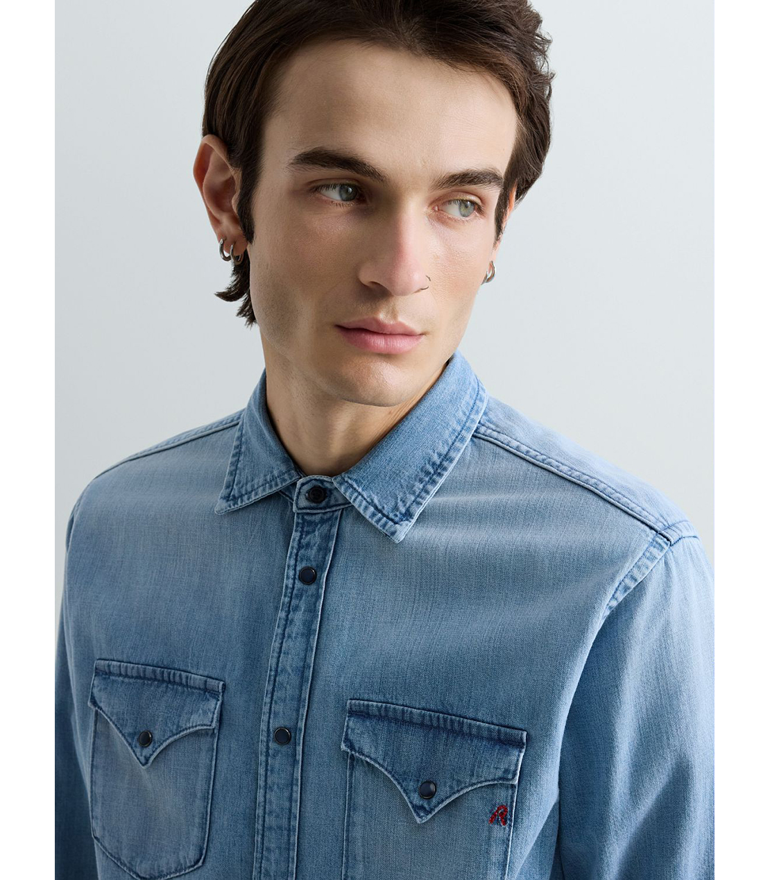 ヴィンテージメイク デニムシャツ 詳細画像 ライトブルー 5